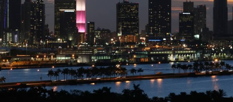 Miami at night